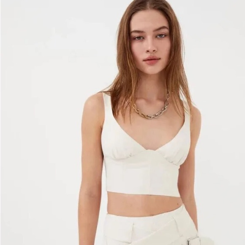 For Love & Lemons Natasha Crop Top